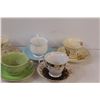 Image 3 : (8) Teacup & Saucers - Miss/Matched Patterns