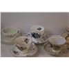 Image 2 : (8) Teacup & Saucers - Miss/Matched Patterns