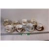 Image 1 : (8) Teacup & Saucers - Miss/Matched Patterns