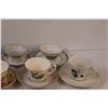 Image 3 : (8) Teacup & Saucers - Miss/Matched Patterns