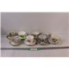 Image 1 : (8) Teacup & Saucers - Miss/Matched Patterns