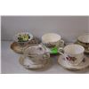 Image 2 : (8) Teacup & Saucers - Miss/Matched Patterns