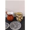 Image 2 : (4) Pitchers, (2) Pickle Trays, (2) Vases