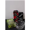 Image 2 : Avon Dominos Cologne, Avon Soap, (3) Liqueur Glasses, (3) Tea Glass Serving Set