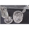 Image 3 : Glass Serving Condiments Dish w/Spoon, (4) Mugs, Glass Serving Tray