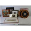 Image 1 : Framed Needle Point - Assorted Pictures (largest is 10" x 12")
