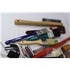 Image 4 : Wire Wheel, Cloth Wheels, Small Hand Tools, Paint Brushes, Wire Brush, Misc. Items