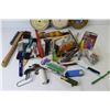 Image 7 : Wire Wheel, Cloth Wheels, Small Hand Tools, Paint Brushes, Wire Brush, Misc. Items