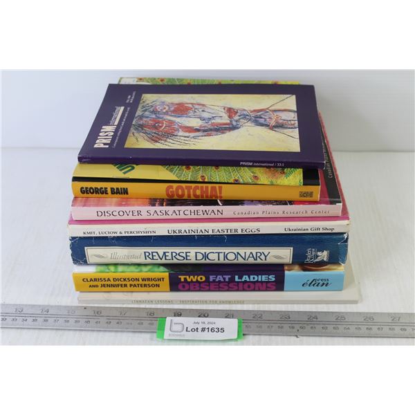 (8) Books - Reverse Dictionary - Obsessions - Ukrainian Easter Eggs - Discover Saskatchewan
