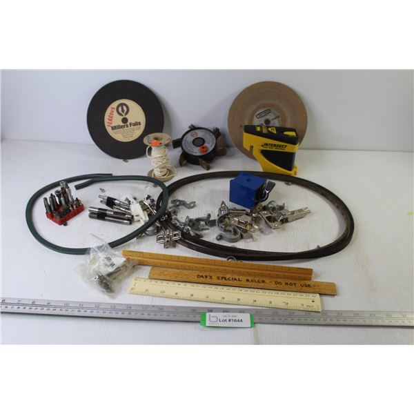 Black & Decker Stripper Wheel - Sanding Disk - Cutting Disk - Laser Level - Wooden Rulers - Automoti