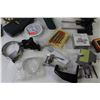 Image 5 : Screw Extractors - Q-Tips - Electro Metalloscope - Stud Finder - Staples - Feeler Gauge - Misc. Item