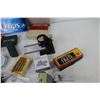 Image 6 : Screw Extractors - Q-Tips - Electro Metalloscope - Stud Finder - Staples - Feeler Gauge - Misc. Item