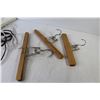 Image 3 : Bamboo Cup - Wooden Slacks Hangers - Extension Cords - Power Bar