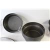 Image 4 : Roasting Pans - Double Boiler Pans - Frying Pan w/Lid