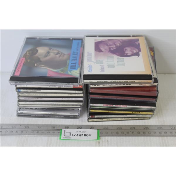 (19) CDs - Bellefonte - Tomko Lamb - Roger Whitaker - Neil Diamond - Buddy Holly - Ike & Tina Turner