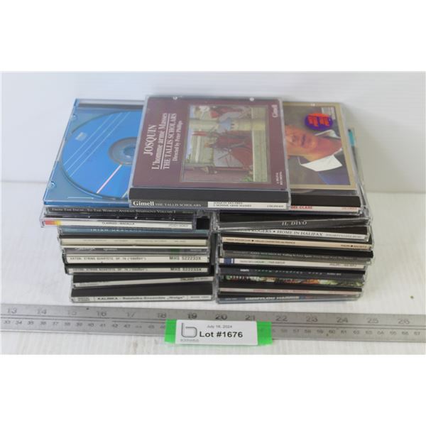 (20) CDs - Ammylou - Harris - Il Divo - Connie Kaldor - Nana Mouskouri - Don Dorsey