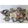 Image 5 : House Wire, Trouble Light, Assorted Electrical Items - (3) Furnace Belts - Misc. Items