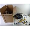 Image 1 : Box of Coaxial, Wires, Connectors, Input/Output Jacks