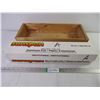 Image 1 : Large Box of Aluminum Foil and Wooden Box