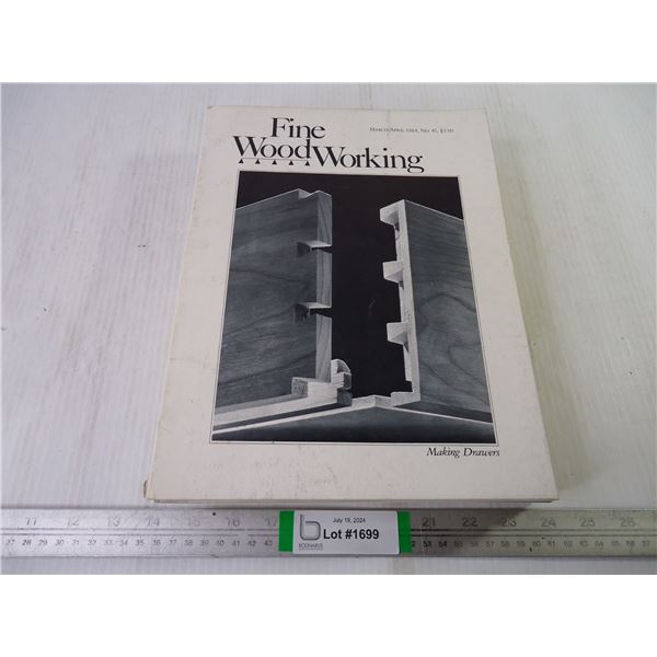 (9) Issues of Fine Wood Working from 1982 to 1984