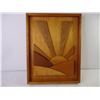 Image 2 : Handcrafted Wood Picture-14"x18.5"