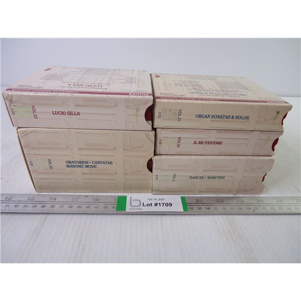 (5) Mozart Collections on CD's