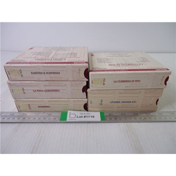 (5) Mozart Collections on CD's