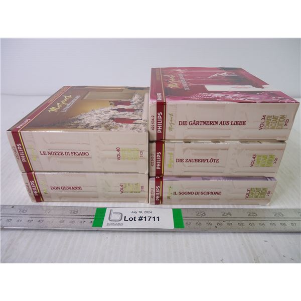 (5) Mozart Collections on CD's