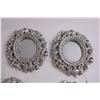 Image 2 : (4) Small Mirrors - Owl Decor - Decorative Dishes
