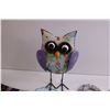 Image 3 : (4) Small Mirrors - Owl Decor - Decorative Dishes