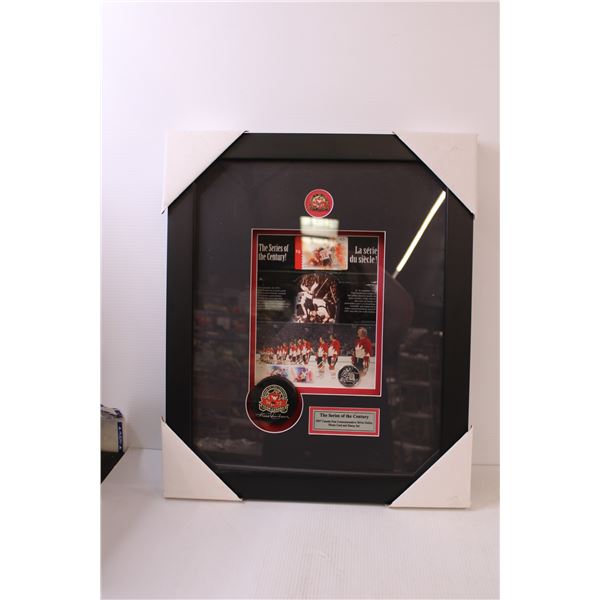 Professionally Framed Limited Print Commemorative 72 Summit Series Shadow Box- 23 x 19