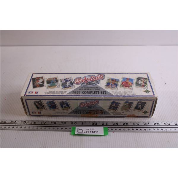 1991 Upper Deck Baseball Cards - Complete Set Sealed