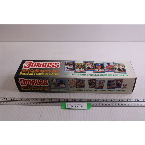 1991 Donruss Baseball Collector Set - Complete