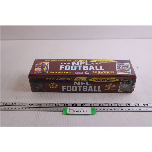 1991 Score NFL Football Collector Set - Sealed