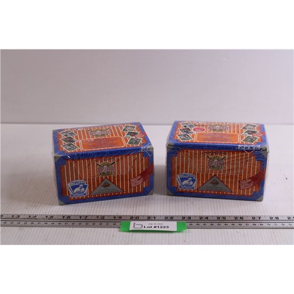 (2) Boxes of 1992 Upper Deck Baseball Cards - Sealed