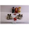 Image 1 : (3) Vintage Dolls (Consignor Says 1930's) + Vintage Baby or Doll Shoes