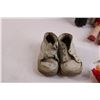 Image 3 : (3) Vintage Dolls (Consignor Says 1930's) + Vintage Baby or Doll Shoes