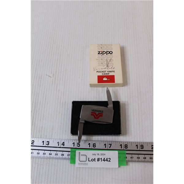 Versatile Pocket Knife in Box - 2" Long Folded