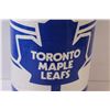 Image 2 : Toronto Maple Leafs Trash Can - 19" Tall