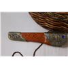 Image 4 : Dornado Knife w/Scabbard & Wicker Basket