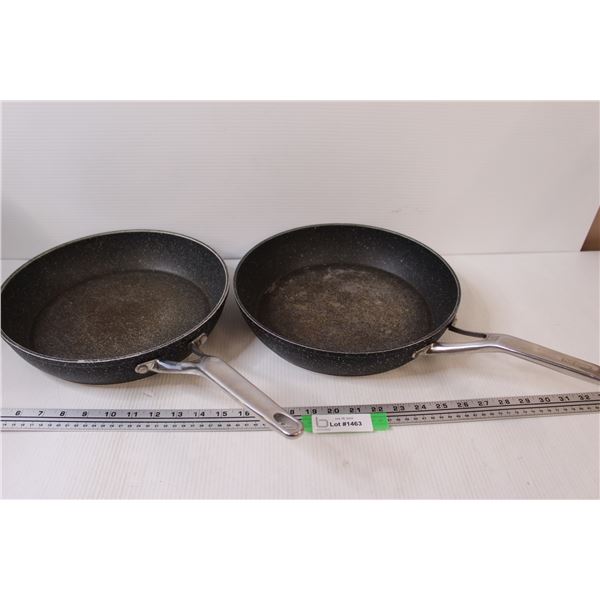 (2) "The Rock" Heritage Frying Pans - 12"
