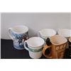 Image 2 : (10) Coffee Mugs - Various Designs & Sizes
