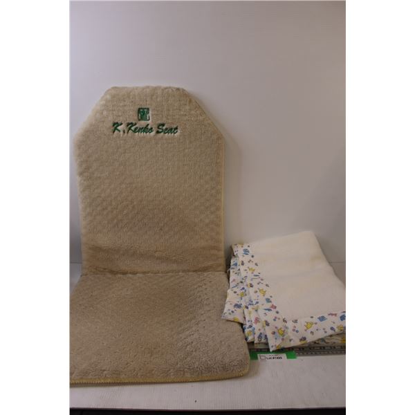 Vehicle Seat Cover & Fleece Baby Blanket