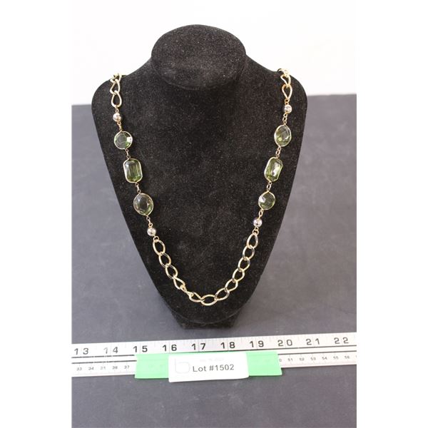 Green Gem Necklace