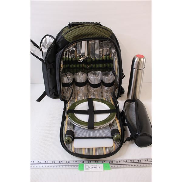 Picnic Backpack Kit Set