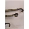 Image 2 : (3) Decorative Asian Swords w/ Wall Mount Hanger - 10" & 16" & 24" Blade Lengths (Not Sharpened)