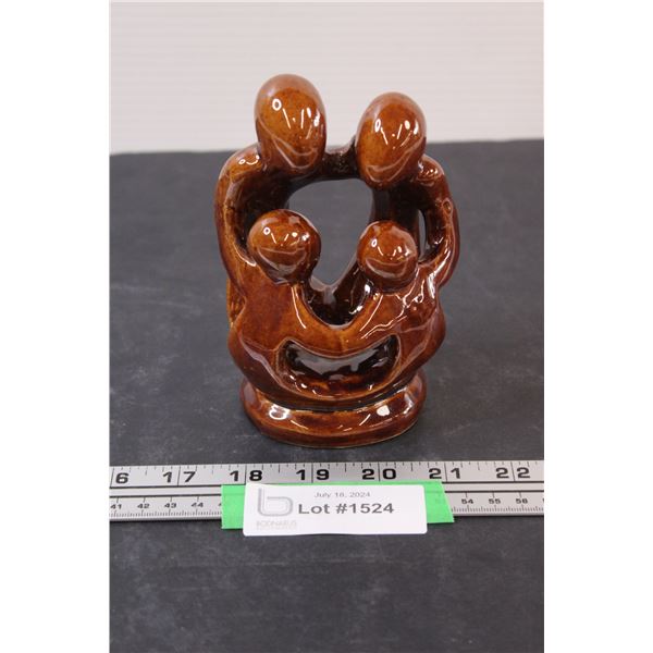 "Family" Ceramic Ornament - 5" Tall