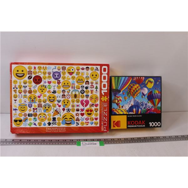 (2) Puzzle: Emojis & Hot Air Balloons