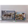 Image 1 : (2) Puzzle: 3d Pets & Deer