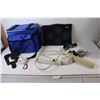Image 1 : Cooler Bag, Assorted Cords, Laptop Fan, Misc.
